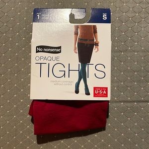Opaque Red Tights (Small)